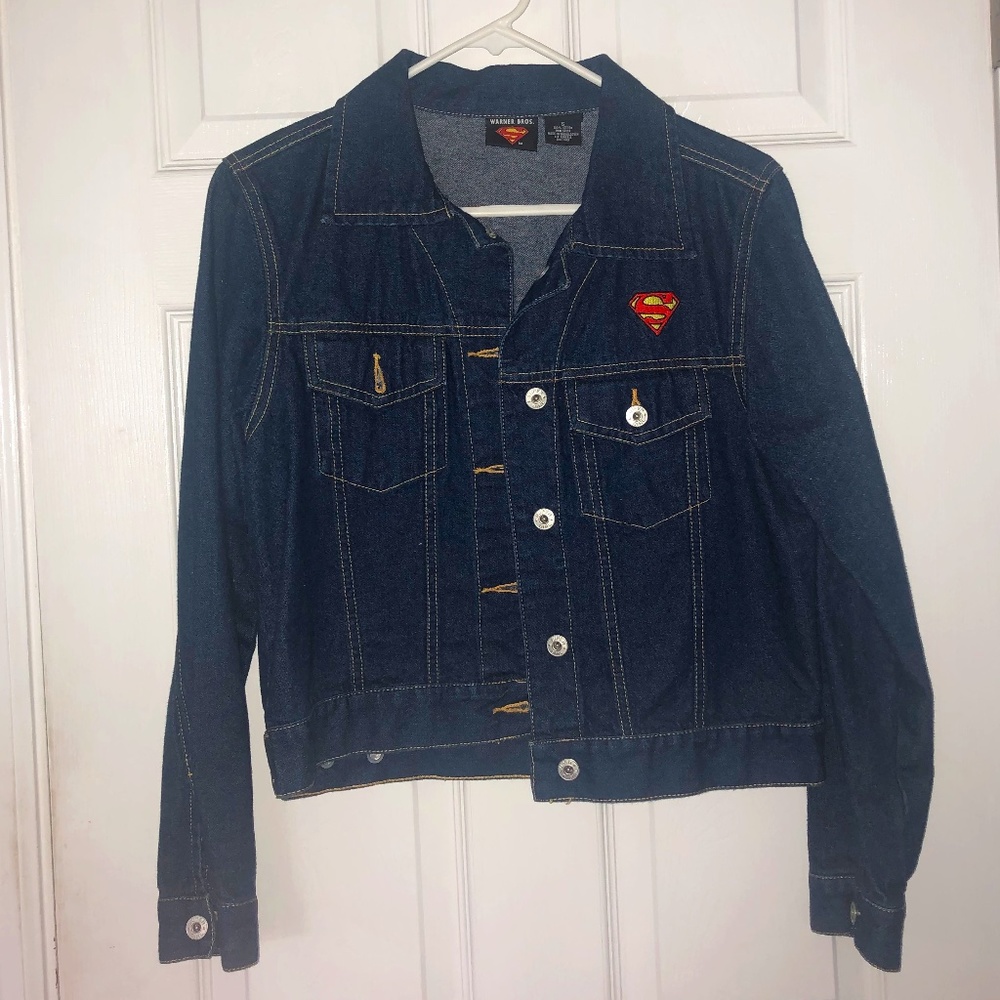 Vintage Warner Bros. Superman Jean Jacket